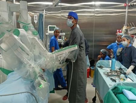 First Infant Pyeloplasty Done Using SSi Mantra Surgical Robotic System