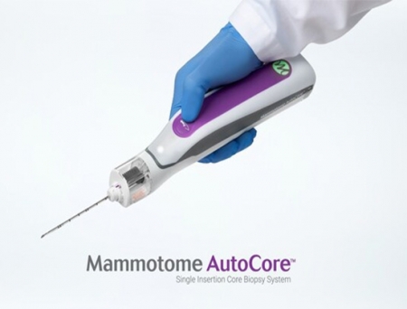 Mammotome Introduces Single Insertion Core Biopsy System